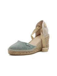 Natural world Czółenka w kolorze turkusowo-beżowym na koturnie rozmiar: 36. Brązowe czółenka Natural World, bez wzorów, klasyczne, bez obcasa, na koturnie, bez zapięcia. Za 165.99 zł.