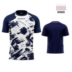 T-shirt Givova Art Sports 3XL Biały/Niebieski - Oddychający i Wygodny. Białe t-shirty Givova, xl, bez wzorów, z poliesteru, sportowe, bez kołnierzyka, bez ramiączek. Za 136.99 zł.
