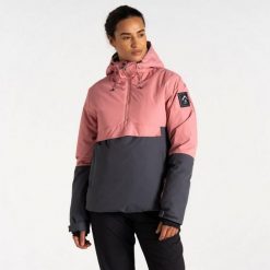Damska kurtka narciarska z kapturem Dare 2B Snowburst. Czerwone kurtki narciarskie Dare 2b, na zimę, l, bez wzorów, z gumy, z kapturem, narciarskie. Za 496.80 zł.