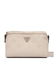 Guess Torebka Cresidia II Mini HWPD98 88720 Écru. Listonoszki Guess, z aplikacjami, ze skóry, bez dodatków. Za 549.99 zł.