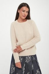 Sweter damski z alpaki Ghiacci WEEKEND MAX MARA. Swetry Weekend Max Mara, l, bez wzorów, bez ramiączek. Za 919.00 zł.