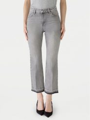 OUI Jeansy 89314 1345707 Szary Regular Fit. Szare jeansy Oui, bez wzorów, z bawełny. Za 339.99 zł.