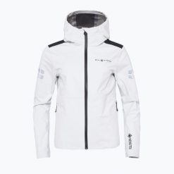 Kurtka żeglarska damska Sail Racing Spray Gore Tex. Białe kurtki SAIL RACING, bez wzorów, z gore-texu, sportowe, bez kaptura. Za 829.99 zł.