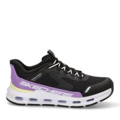Buty Sportowe Skechers Glide Step Treningowe Czarne. Czarne buty treningowe Skechers, bez wzorów, bez zapięcia. Za 279.00 zł.