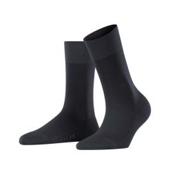 Skarpetki damskie Falke Sensitive New York. Czarne skarpetki Falke, bez wzorów, z lyocellu. Za 126.00 zł.