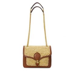 Torebka LAUREN RALPH LAUREN. Brązowe torebki klasyczne Lauren Ralph Lauren, bez wzorów, klasyczne, bez dodatków. Za 1,059.00 zł.