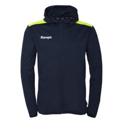 Bluza dresowa z kapturem Kempa Emotion 27. Niebieskie bluzy z kapturem Kempa, m, bez wzorów, z dresówki, z kapturem, do piłki ręcznej. Za 187.49 zł.