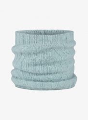Komin na szyję Buff Nerla - pool. Zielone szaliki i kominy Buff, na zimę, bez wzorów, z dzianiny. Za 195.95 zł.