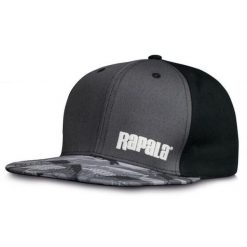 Czapka Snapback Rapala. Czarne czapki z daszkiem RAPALA, bez wzorów, z bawełny, sportowe. Za 152.50 zł.