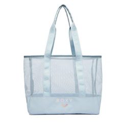 Torebka Roxy. Niebieskie shopper bag Roxy, bez wzorów, bez dodatków. Za 99.99 zł.