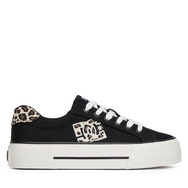 Tenisówki DC Shoes. Czarne trampki DC Shoes, bez wzorów, bez zapięcia. Za 219.99 zł.