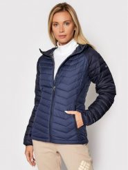 Columbia Kurtka przejściowa Powder Lite 1699071 Granatowy Slim Fit. Niebieskie kurtki Columbia, m, bez wzorów, z syntetyku, bez kaptura. Za 469.99 zł.