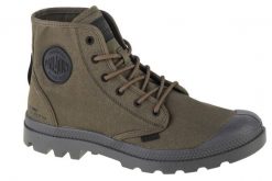 Buty sportowe Sneakersy unisex, Palladium Pampa Hi HTG Supply. Zielone buty treningowe Palladium, bez wzorów, z materiału, bez zapięcia, trekkingowe. Za 379.99 zł.