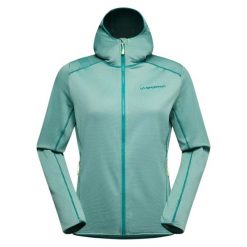 Bluza damska z kapturem La Sportiva Upendo. Zielone bluzy La Sportiva, s, bez wzorów, z polaru, z kapturem, snowboardowy. Za 514.50 zł.