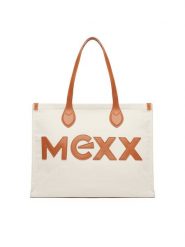 MEXX Torebka MEXX-L-001-07 Beżowy. Brązowe torebki klasyczne Mexx, bez wzorów, z materiału, bez dodatków. Za 179.99 zł.