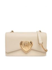 LOVE MOSCHINO Torebka JC4147PP1OL1611A Écru. Torebki klasyczne Love Moschino, bez wzorów, ze skóry, bez dodatków. Za 1,099.00 zł.