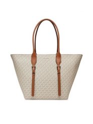 MICHAEL Michael Kors Torebka Moore 30R5G9OT7B Écru. Shopper bag MICHAEL Michael Kors, bez wzorów, z materiału, bez dodatków. Za 879.99 zł.