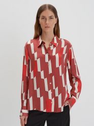Someday Koszula "Zinnova" w kolorze czerwono-białym rozmiar: 38. Białe koszule someday., bez wzorów, z wiskozy, bez kołnierzyka, bez ramiączek. Za 217.99 zł.