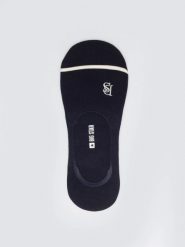 Stopki damskie bawełniane granatowe Nastka 403. Niebieskie skarpetki BIG STAR, bez wzorów, z bawełny. Za 19.99 zł.