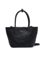 Tommy Hilfiger Torebka Th Marina Bucket Leather AW0AW18739 Czarny. Czarne torebki klasyczne Tommy Hilfiger, bez wzorów, ze skóry, marine, bez dodatków. Za 849.99 zł.