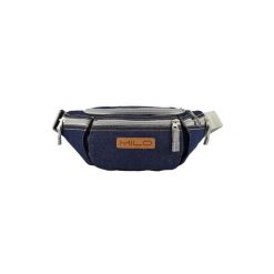 Torebka/saszetka nerka unisex Milo Coala. Niebieskie nerki i saszetki Milo, bez wzorów, z bawełny, bez dodatków. Za 85.00 zł.