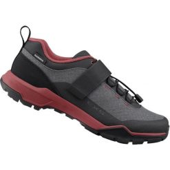 Damskie buty rowerowe EX500W, czarne. Czarne buty treningowe Shimano, bez wzorów, bez zapięcia, rowerowe. Za 585.00 zł.