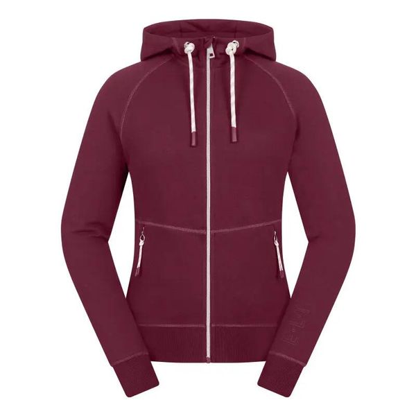 Bluza damska z kapturem ELT Pamplona. Czerwone bluzy ELT, m, bez wzorów, z bawełny, bez ramiączek, z kapturem. Za 241.50 zł.