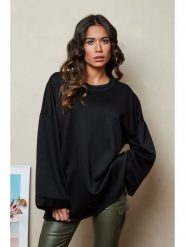 Joséfine Bluza "Ponan" w kolorze czarnym rozmiar: S. Czarne bluzy Joséfine, s, bez wzorów, bez ramiączek, bez kaptura. Za 118.56 zł.