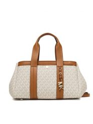 MICHAEL Michael Kors Torebka Romee 30T5G1ZS1B Beżowy. Brązowe torebki klasyczne MICHAEL Michael Kors, bez wzorów, ze skóry, bez dodatków. Za 949.99 zł.
