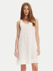 United Colors Of Benetton Koszula nocna 4SHX3C008 Écru Regular Fit. Koszule nocne United Colors Of Benetton, m, bez wzorów, z bawełny, bez ramiączek. Za 159.99 zł.