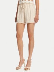 TWINSET Szorty materiałowe 251LM2QGG Beżowy Regular Fit. Brązowe szorty Twinset, bez wzorów, z materiału. Za 679.99 zł.