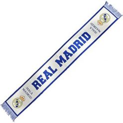 Szalik Realu Madryt - klasyczny wzór Hala Madrid. Szaliki i kominy Real Madrid, bez wzorów, klasyczne. Za 99.00 zł.