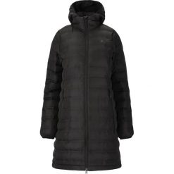 Damska długa kurtka z kapturem Whistler Froze. Czarne kurtki WHISTLER, na zimę, bez wzorów, z puchu, eleganckie, z kapturem. Za 391.50 zł.