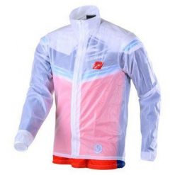 Przezroczysta kurtka przeciwdeszczowa Kenny. Białe kurtki KENNY, xl, bez wzorów, z materiału, sportowe, bez kaptura. Za 229.50 zł.