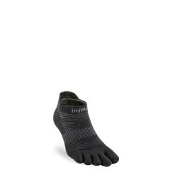 Skarpety biegowe Injinji Run Original Weight No-Show. Czarne skarpetki Injinji, bez wzorów. Za 62.99 zł.