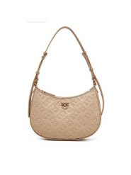 PINKO Torebka Half Moon Mini Fl PE 25 PLTT 102790 A1YB Beżowy. Brązowe torebki klasyczne Pinko, bez wzorów, ze skóry, bez dodatków. Za 1,699.00 zł.