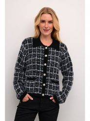 Creme Kardigan "Cardigan/Cream" w kolorze czarnym rozmiar: XL. Czarne swetry Creme, xl, bez wzorów, z wełny, bez ramiączek. Za 158.47 zł.