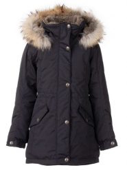 LENNE Parka zimowa "Ester" w kolorze czarnym rozmiar: 158. Czarne płaszcze LENNE, na zimę, bez wzorów, bez kaptura. Za 336.61 zł.