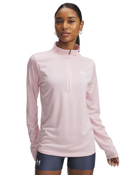 Under Armour Koszulka sportowa w kolorze jasnoróżowym rozmiar: M. Różowe t-shirty sportowe Under Armour, m, bez wzorów, z materiału, bez ramiączek, outdoorowe. Za 100.75 zł.