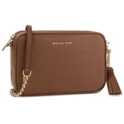 Torebka MICHAEL Michael Kors. Brązowe listonoszki MICHAEL Michael Kors, bez wzorów, bez dodatków. Za 739.99 zł.