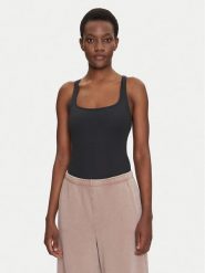Girlfriend Collective Body Penny 5013 Czarny Slim Fit. Czarne body i gorsety GIRLFRIEND COLLECTIVE, bez wzorów, z syntetyku, bez ramiączek. Za 219.99 zł.