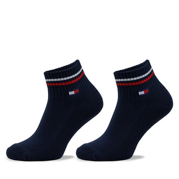 Skarpety krótkie Tommy Hilfiger. Niebieskie skarpetki Tommy Hilfiger, bez wzorów. Za 49.99 zł.