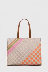 Liu Jo torebka kolor beżowy. Brązowe shopper bag Liu Jo, bez wzorów, bez dodatków. Za 729.99 zł.