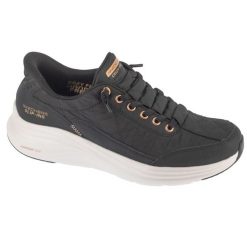 Buty sportowe Sneakersy damskie, Slip-ins: Contour Foam - Golden Hour. Czarne buty sportowe lifestyle Skechers, bez wzorów, sportowe, bez zapięcia. Za 369.99 zł.