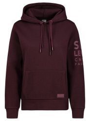 Sublevel Bluza "Mia" w kolorze bordowym rozmiar: XL. Czerwone bluzy Sublevel, xl, bez wzorów, bez ramiączek, z kapturem. Za 134.95 zł.