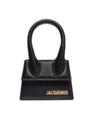 JACQUEMUS Torebka Le Chiquito 21H213BA001-3000 Czarny. Czarne torebki klasyczne JACQUEMUS, bez wzorów, ze skóry, bez dodatków. Za 2,209.00 zł.