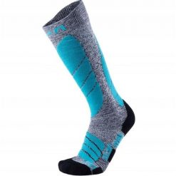 Skarpety narciarskie damskie Ski Pro Race. Niebieskie skarpetki Uyn, bez wzorów. Za 99.99 zł.