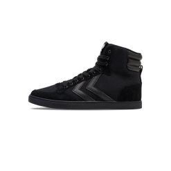 Buty sportowe dla dorosłych Hummel Slimmet stadil tonal high. Czarne buty treningowe Hummel, bez wzorów, z materiału, bez zapięcia, trekkingowe. Za 352.50 zł.