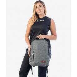 Plecak Givova City średni efekt denim. Szare plecaki Givova, bez wzorów, z denimu, bez dodatków. Za 210.99 zł.