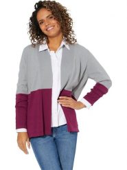 WITT WEIDEN Kardigan w kolorze szaro-fioletowym rozmiar: 46. Różowe swetry WITT WEIDEN, bez wzorów, z bawełny, bez ramiączek. Za 57.20 zł.